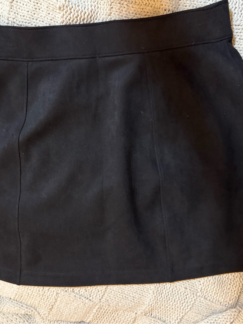 SPANX Black Women's Mini Skirt